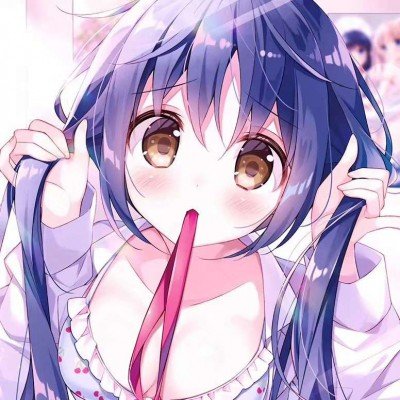 7岁女孩自带白刘海